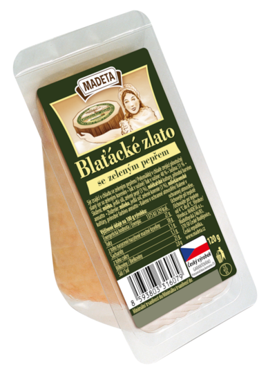 Blaťácké zlato se zeleným pepřem
