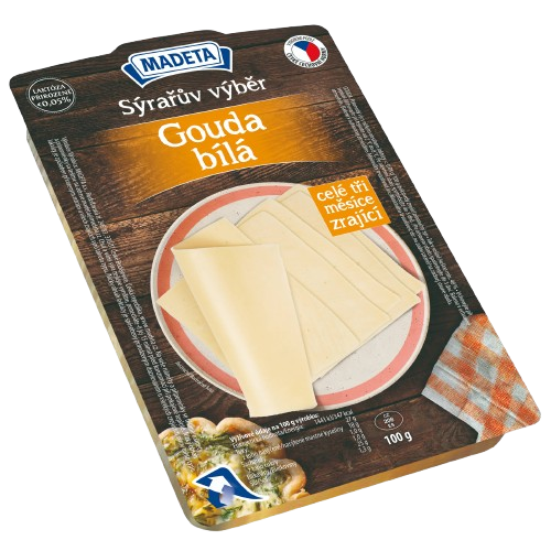 Gouda 48% plátkový sýr