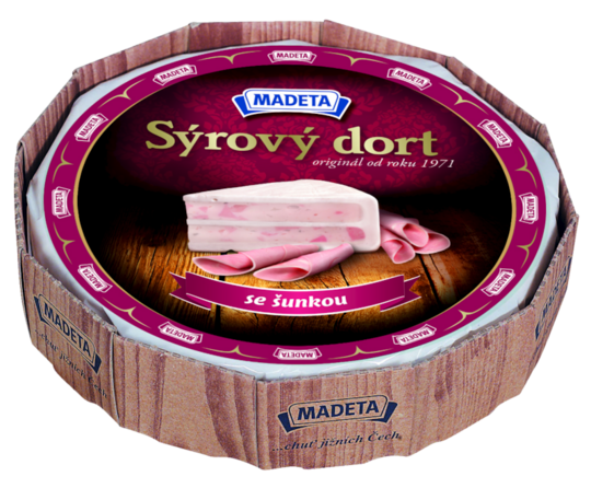 Sýrový dort se šunkou 55%